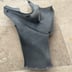 125 Tdr carénage avant droit  gris yamaha 1993 - 2004 4fu/5ae
