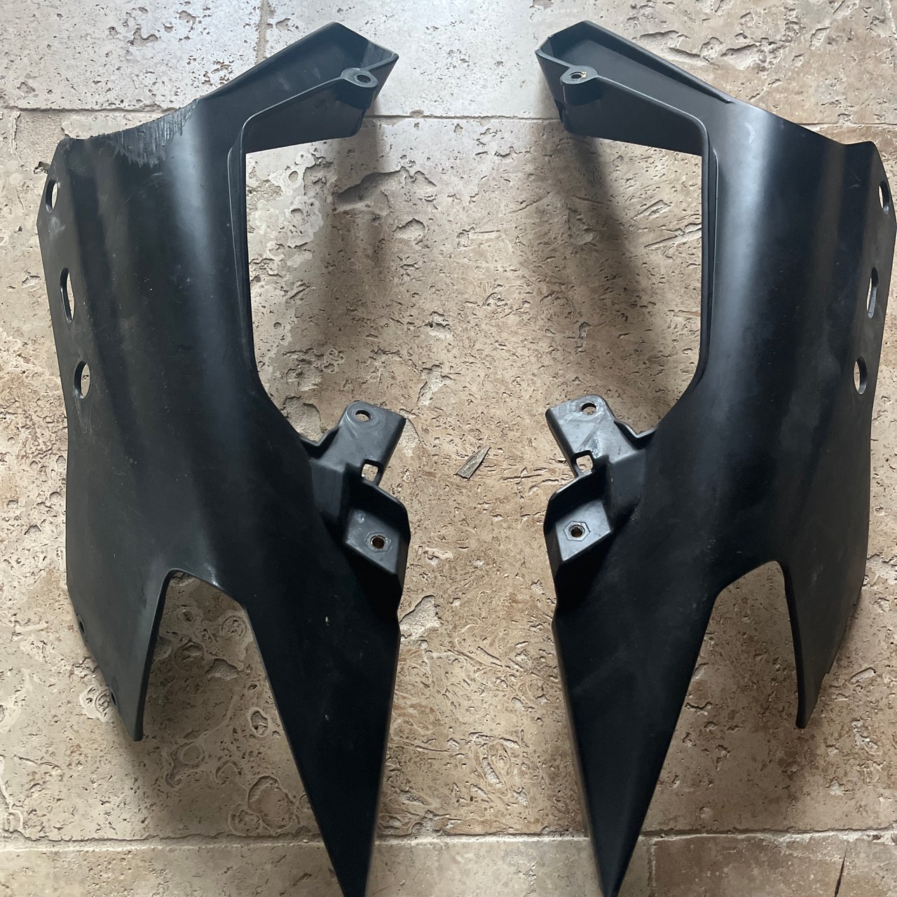 carenage gauche et droit  superieur avant, KTM RC 125/390