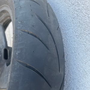 125 tdr yamaha roue arrière pneu - de 50 kms 4fu/5ae 1993 - 2004