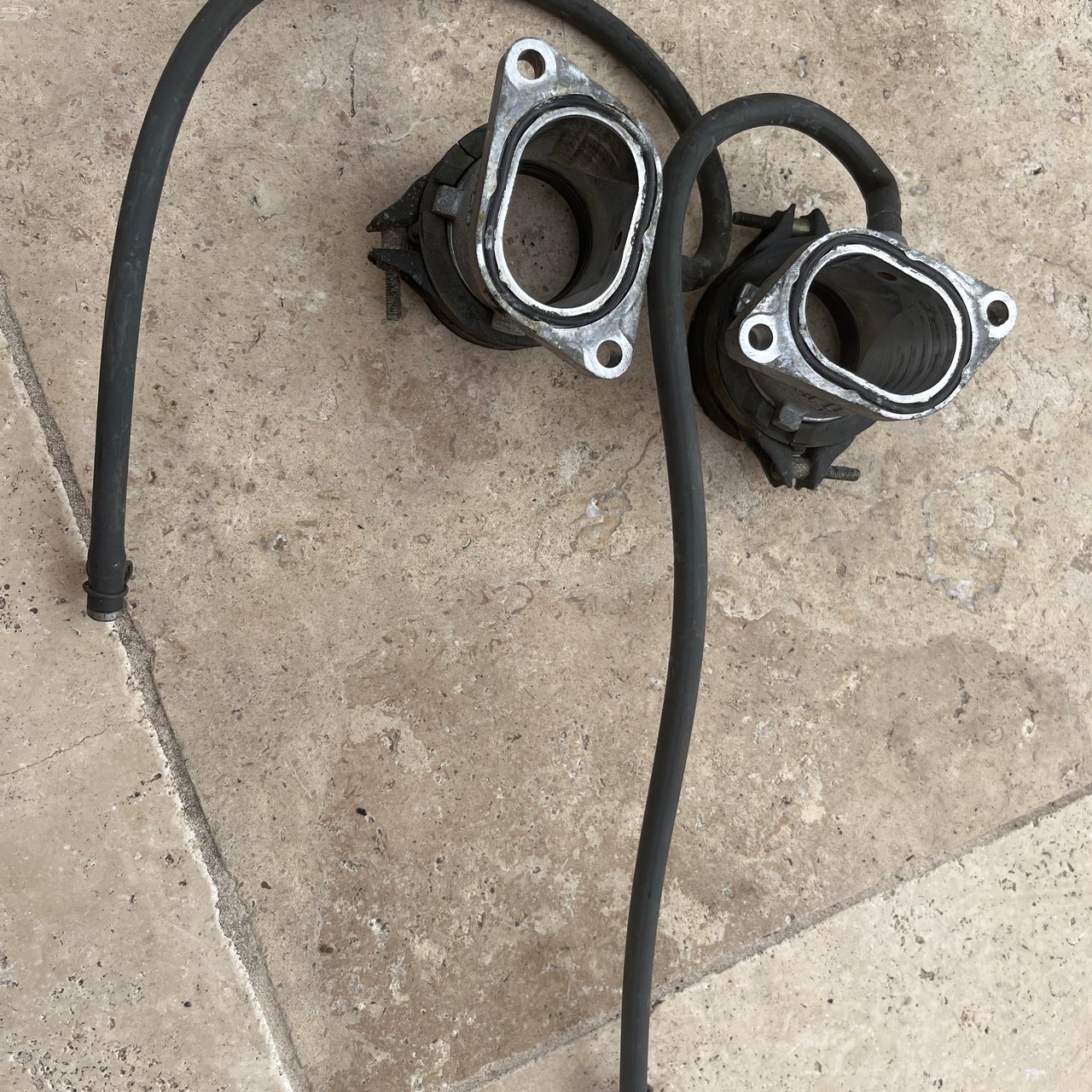 850 tdm 4TX pipes d'admissions  YAMAHA 2001