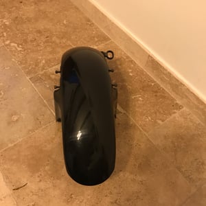 125 tdr Garde boue, lèche roue avant noir origine 5ae/4fu Yamaha