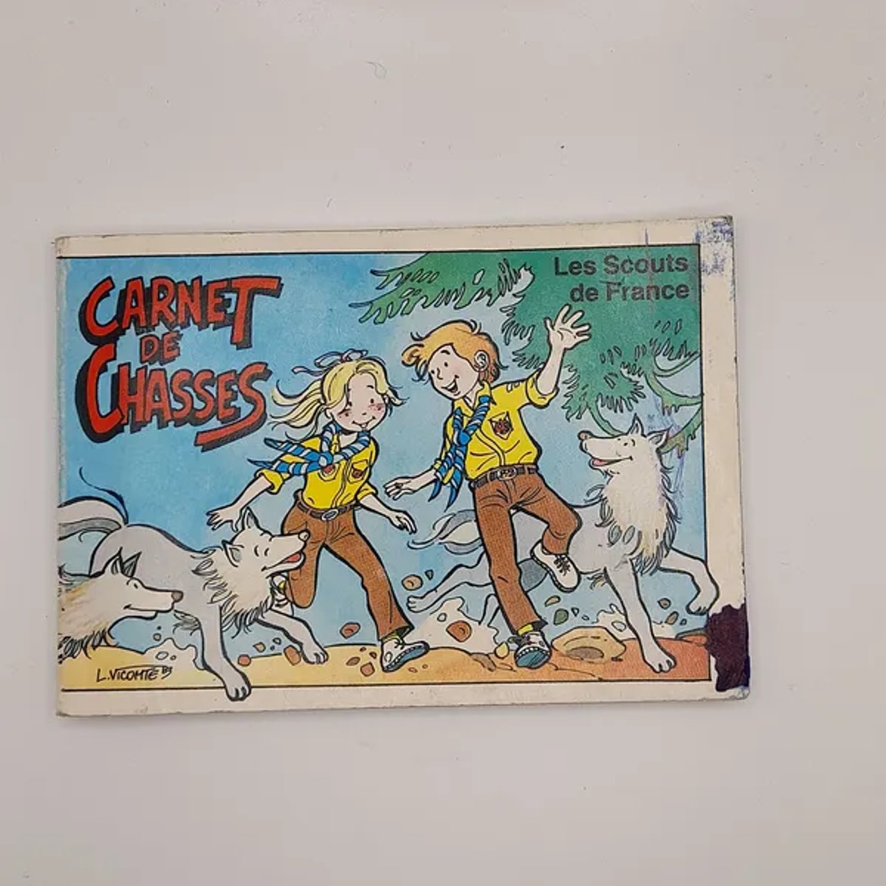Petit livre scout " carnet de chasses "1983 120pages