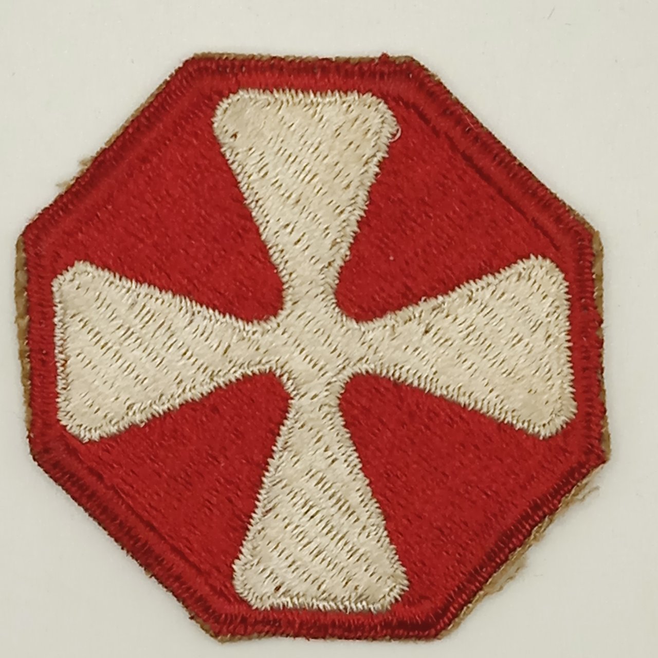Patch US ww2 8 th Army-original