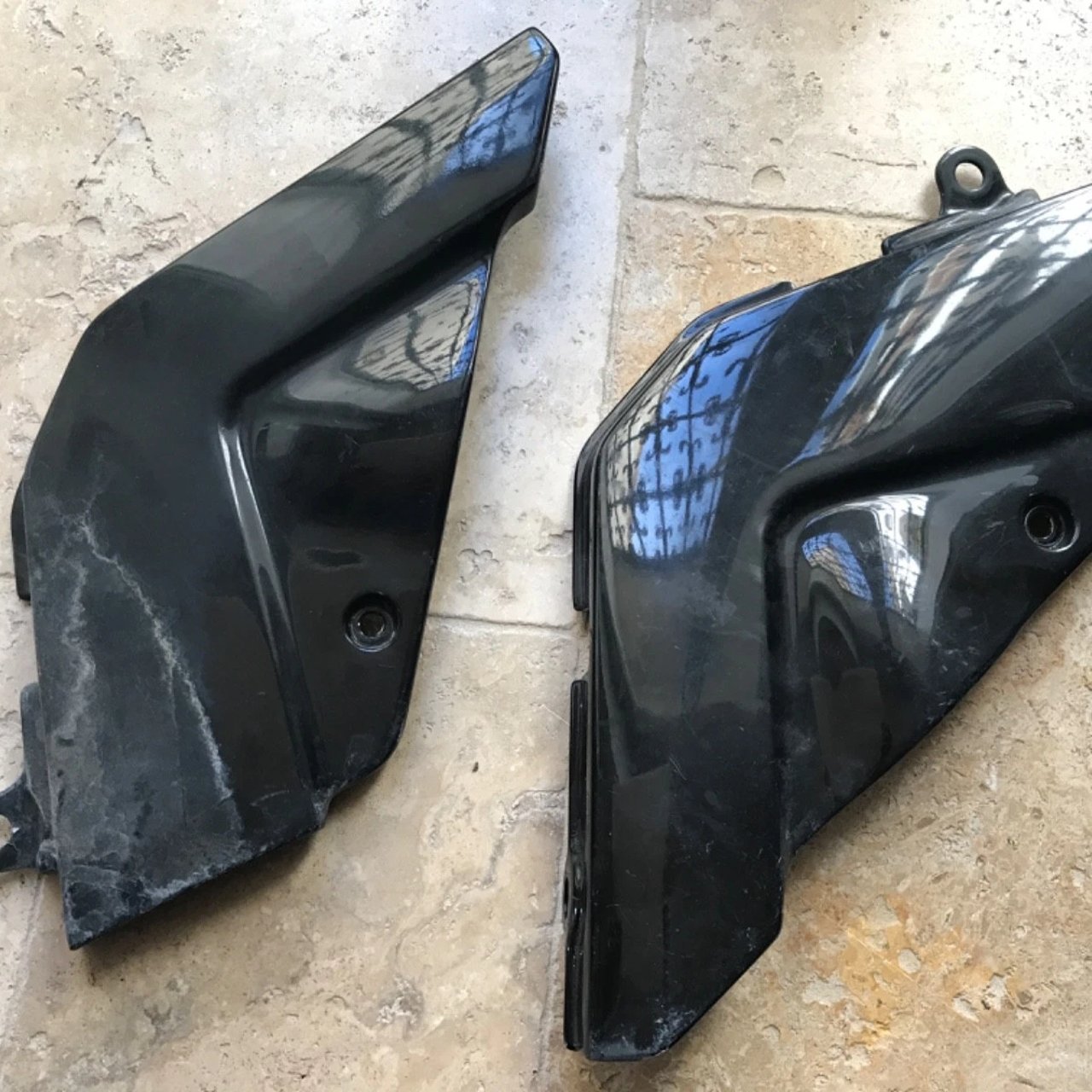 750  GSXR W CARENAGE DE CADRE, cache G et D suzuki 1992 1995