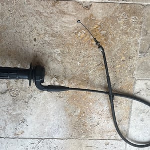 Suzuki 125 dr 1999 poignee accélérateur câble, complet origine