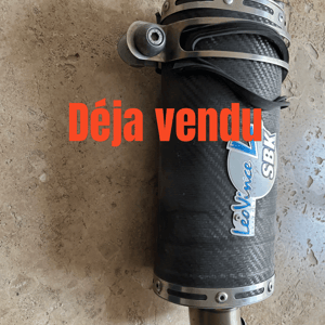 750 gsxr k Pot silencieux échappement carbonne leo vincy