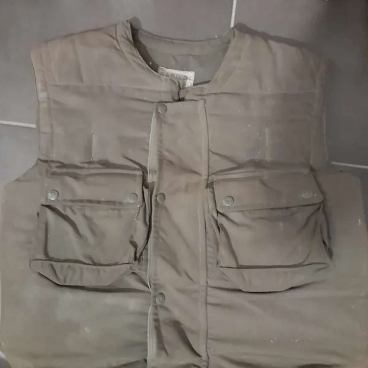 Gilet pare éclats de la guerre d'Algérie daté 1957