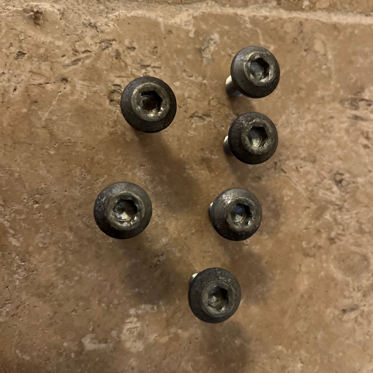 125 tdr  visserie disque de frein avant