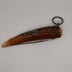 Couteau de poche 1900 en corne fabrication Belge C.BOLAND