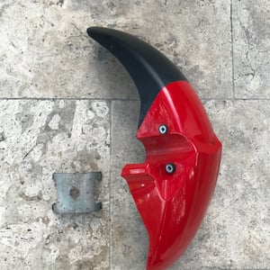 Honda 125 cbf garde boue avant et rigidificateur