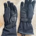 Gants moto hivers en tissus et cuir