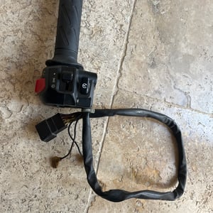 Gsxr 750 srad commodo droit + poignee accélérateur suzuki