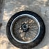 125 TW Roue - jante et pneu avant yamaha