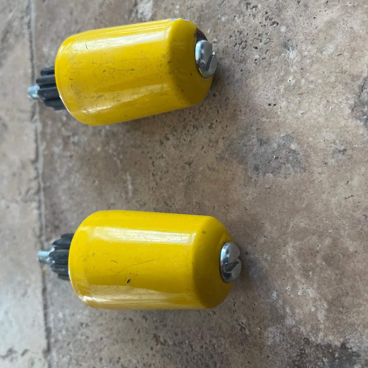 750 GSXR K0 paire embouts de guidons origine 2000/2001/2002/2003