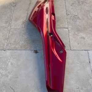 125 tdr Carenage partie arriere gauche  bordeau yamaha