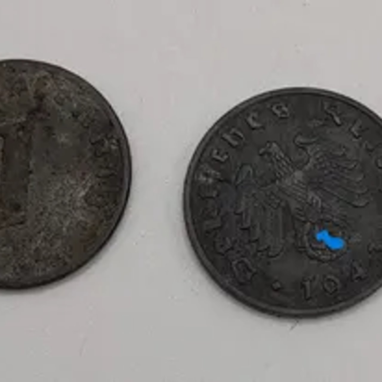 Lot de 4 pièces allemandes ww2