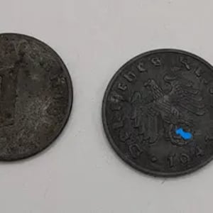 Lot de 4 pièces allemandes ww2