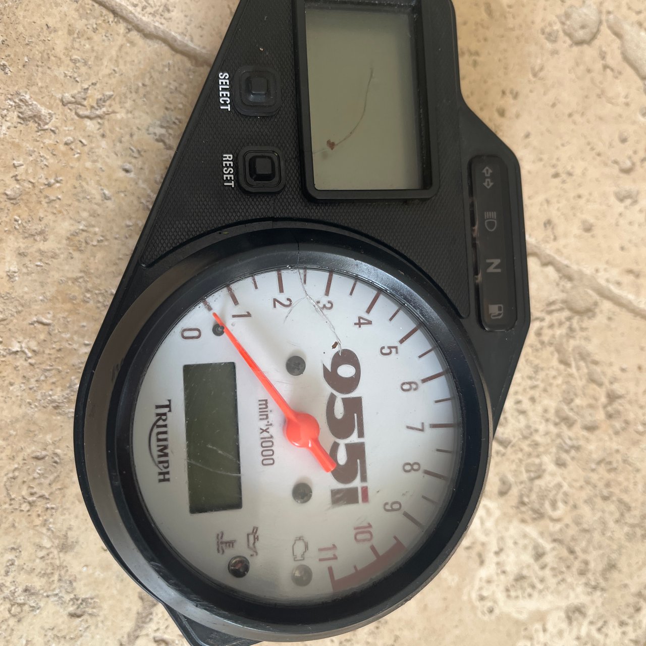 triumph speed triple 955 I - Compteur environ 60000kms