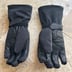 Gants moto hivers en tissus et cuir