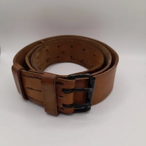 Ceinturon Modèle 45 en cuir naturel