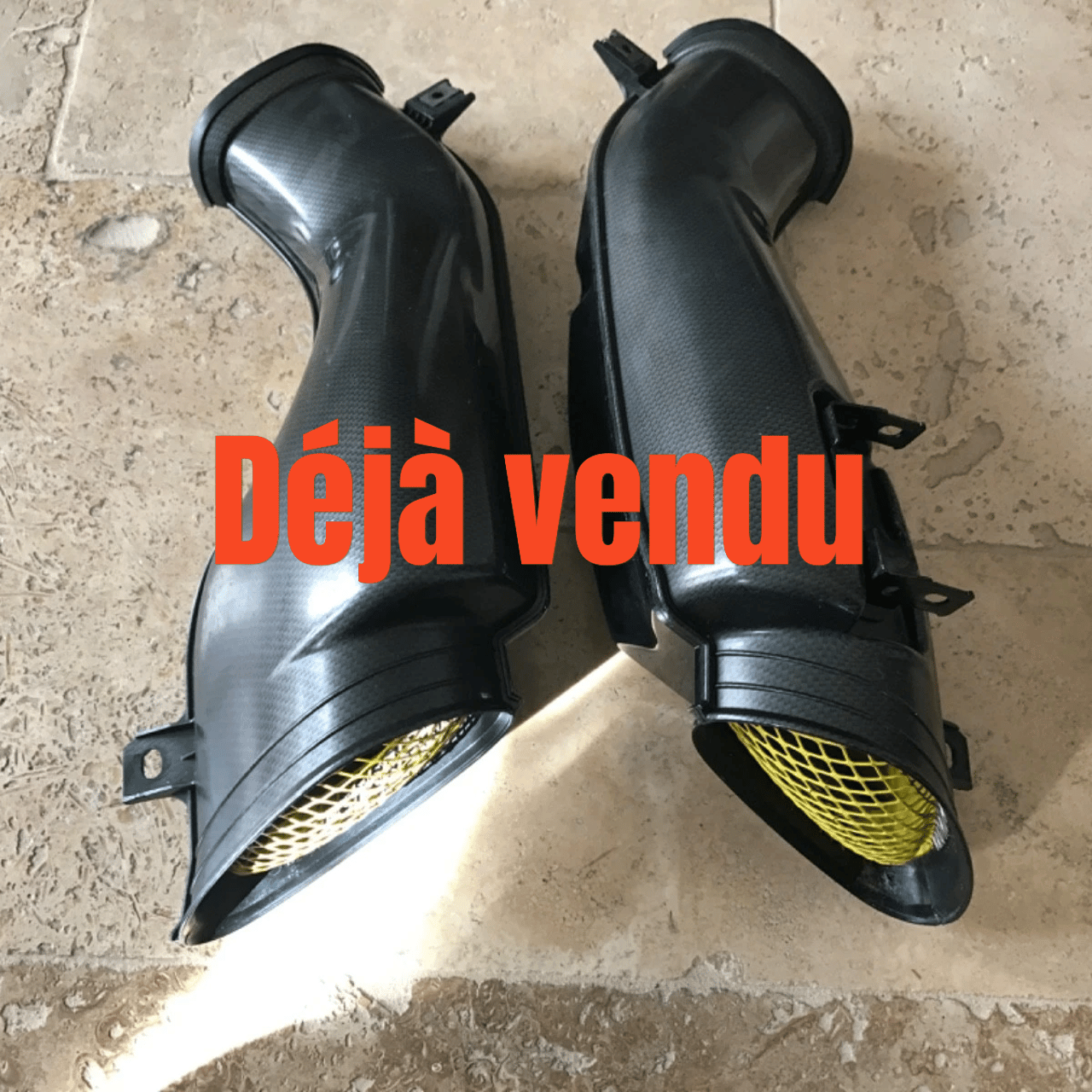 Ram Air Entrées d'Air Carbone SUZUKI GSX-R 750 GSXR 2000-2003