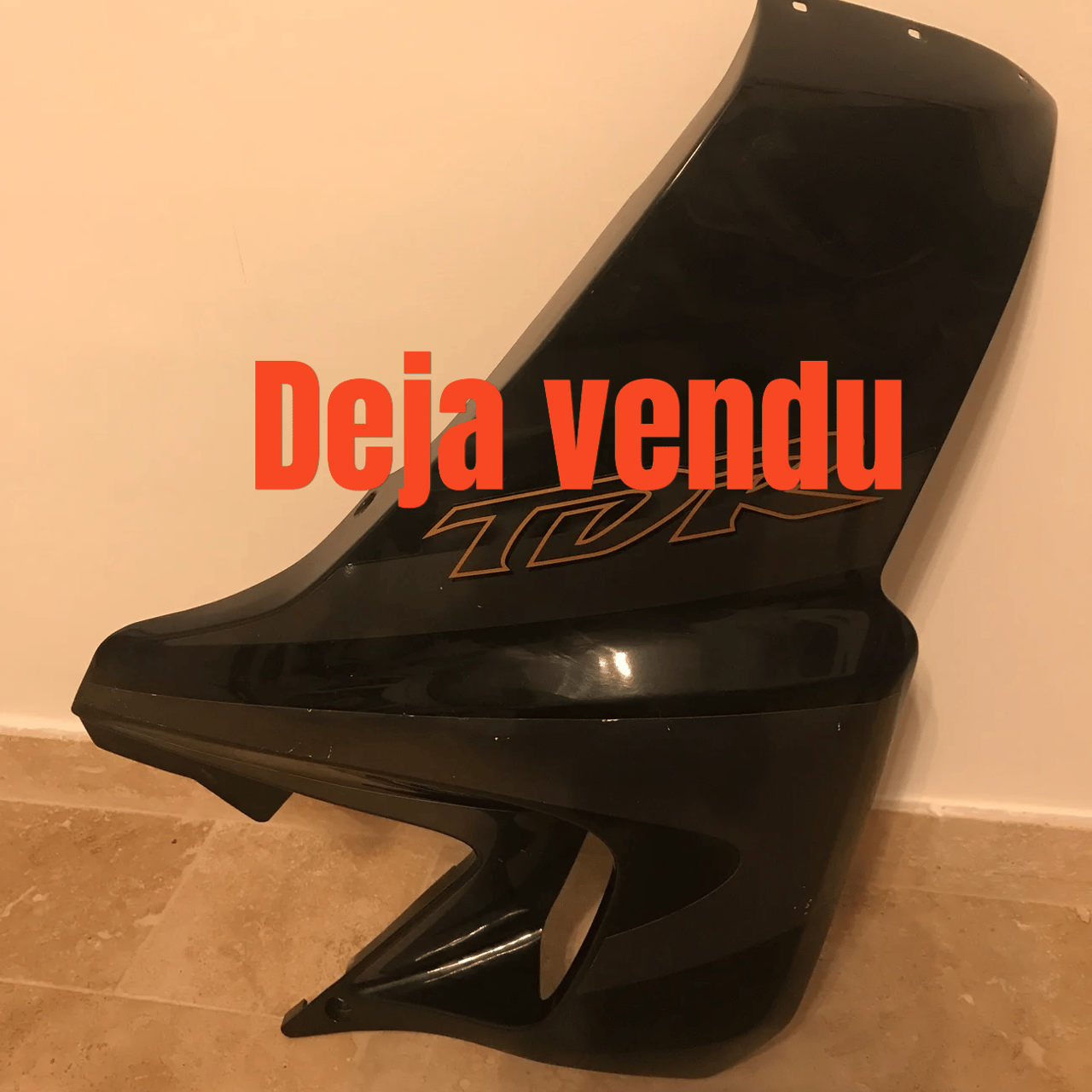 yamaha 125 tdr Carenage flancs avant Droit noire gris 1993 - 2004