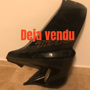 yamaha 125 tdr Carenage flancs avant Droit noire gris 1993 - 2004