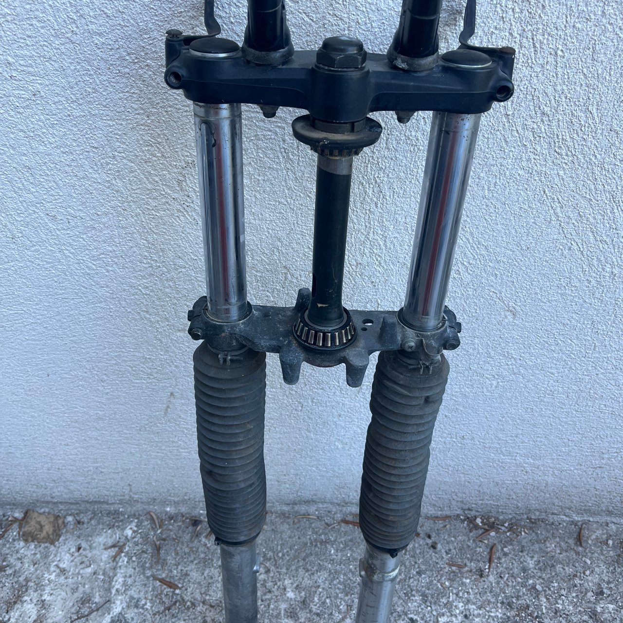 125 DR  - SE fourche complete  Suzuki 1999