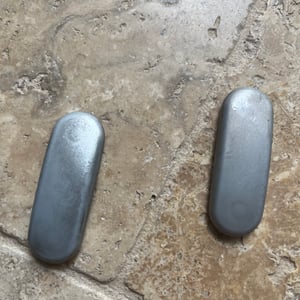 Yamaha 125 TDR cache boulons té de fourche sup 4FU et 5AE