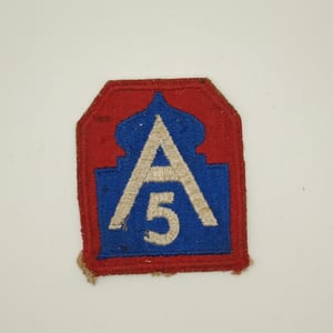 Patch US ww2 5th Army ITALY-original