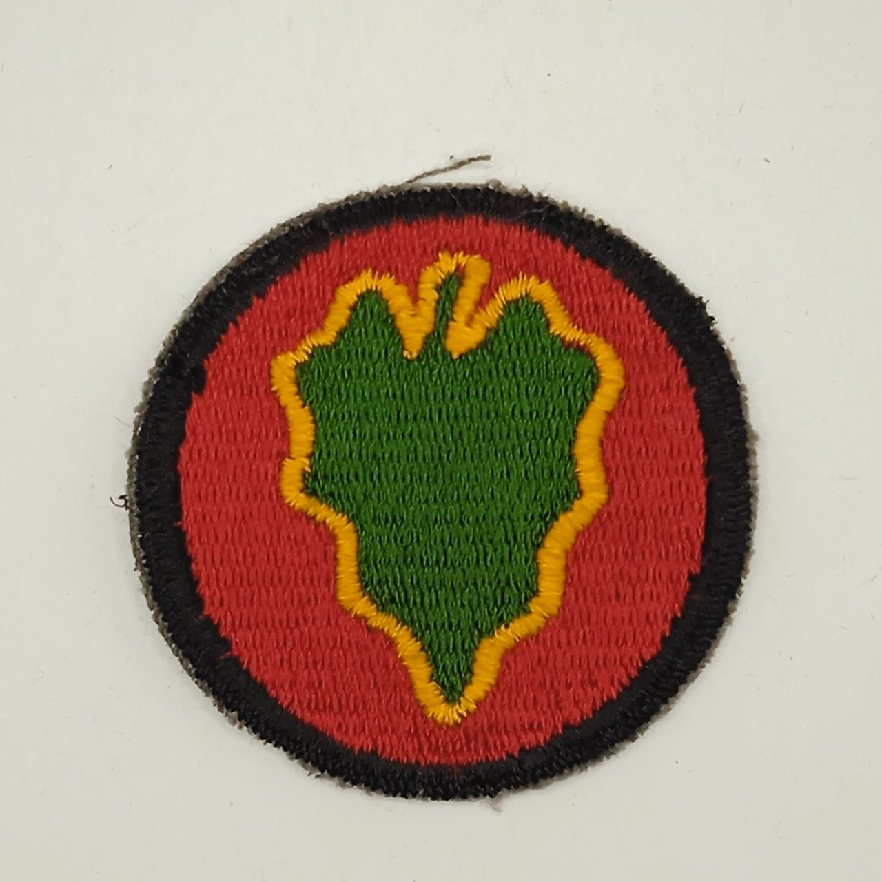 Patch US ww2 24th Infantry Division Pacific-original 60 mm