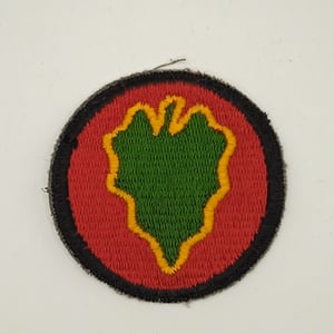 Patch US ww2 24th Infantry Division Pacific-original 60 mm