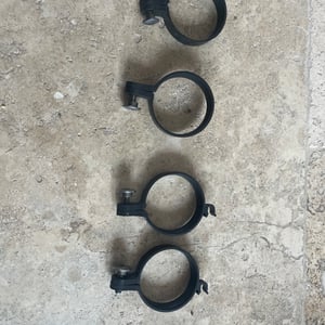 Triumph Speed Triple 955 I - 4 colliers fixation garde boue avant