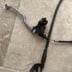 850 tdm poignée d'embrayage avec cable origine complet 4tx - 2001