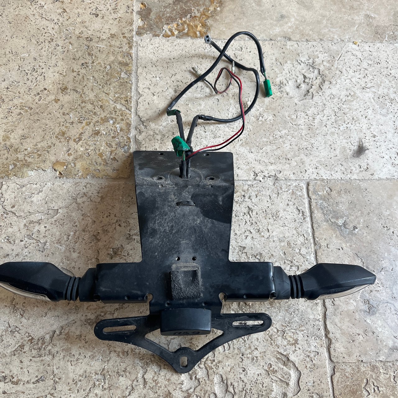 Suppot plaque et clignot adaptable, KTM RC 125/200/390