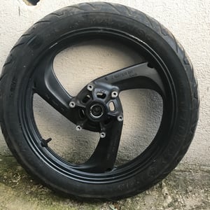125 Tdr roue Avant 4fu-5ae yamaha - jante - pneu Maxxis Promaxx