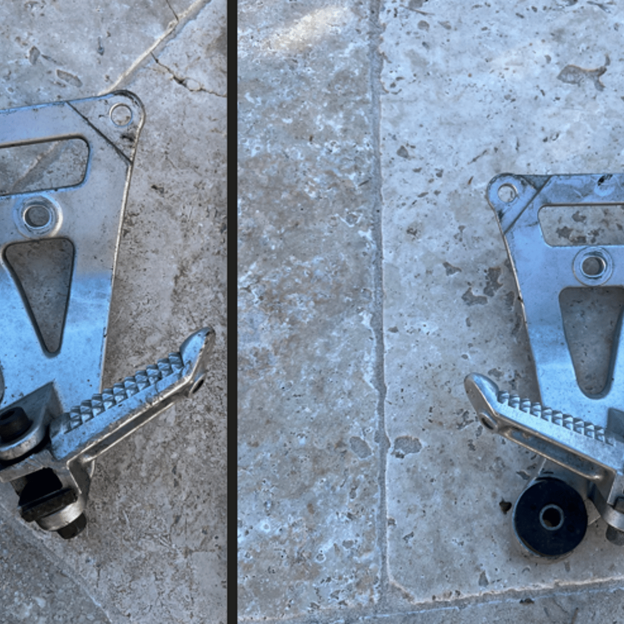 Suzuki Gsxr w 750 cales pieds arrière gauche et droit 1992