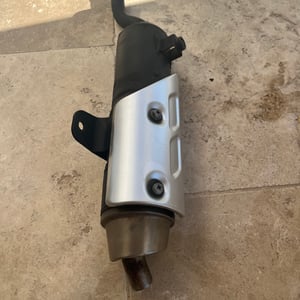 125 tdr   sortie echappement origine yamaha 4 fu / 5ae