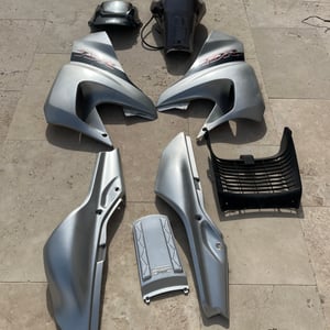 125 Tdr carénage gris yamaha 1993 - 2004 4fu/5ae