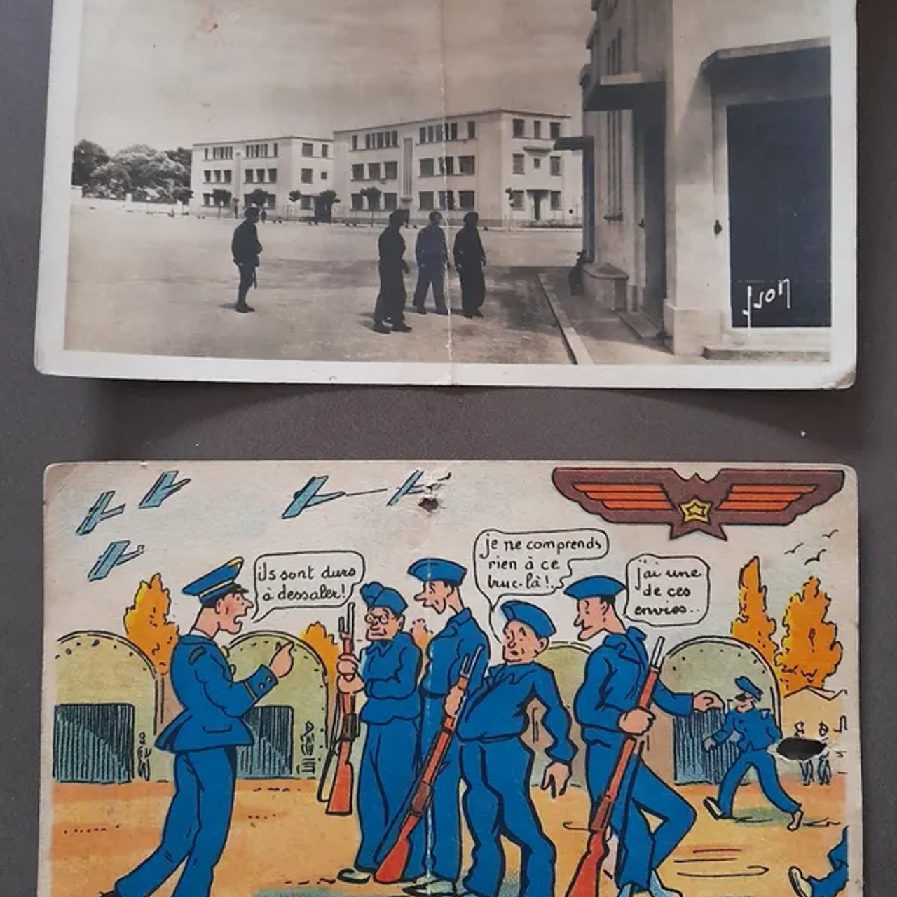 Cartes postales armée de l'air 1952
