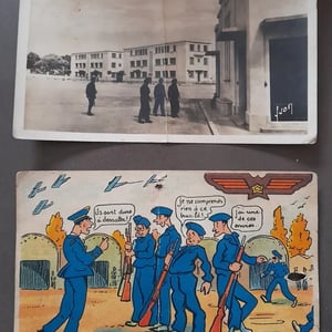 Cartes postales armée de l'air 1952