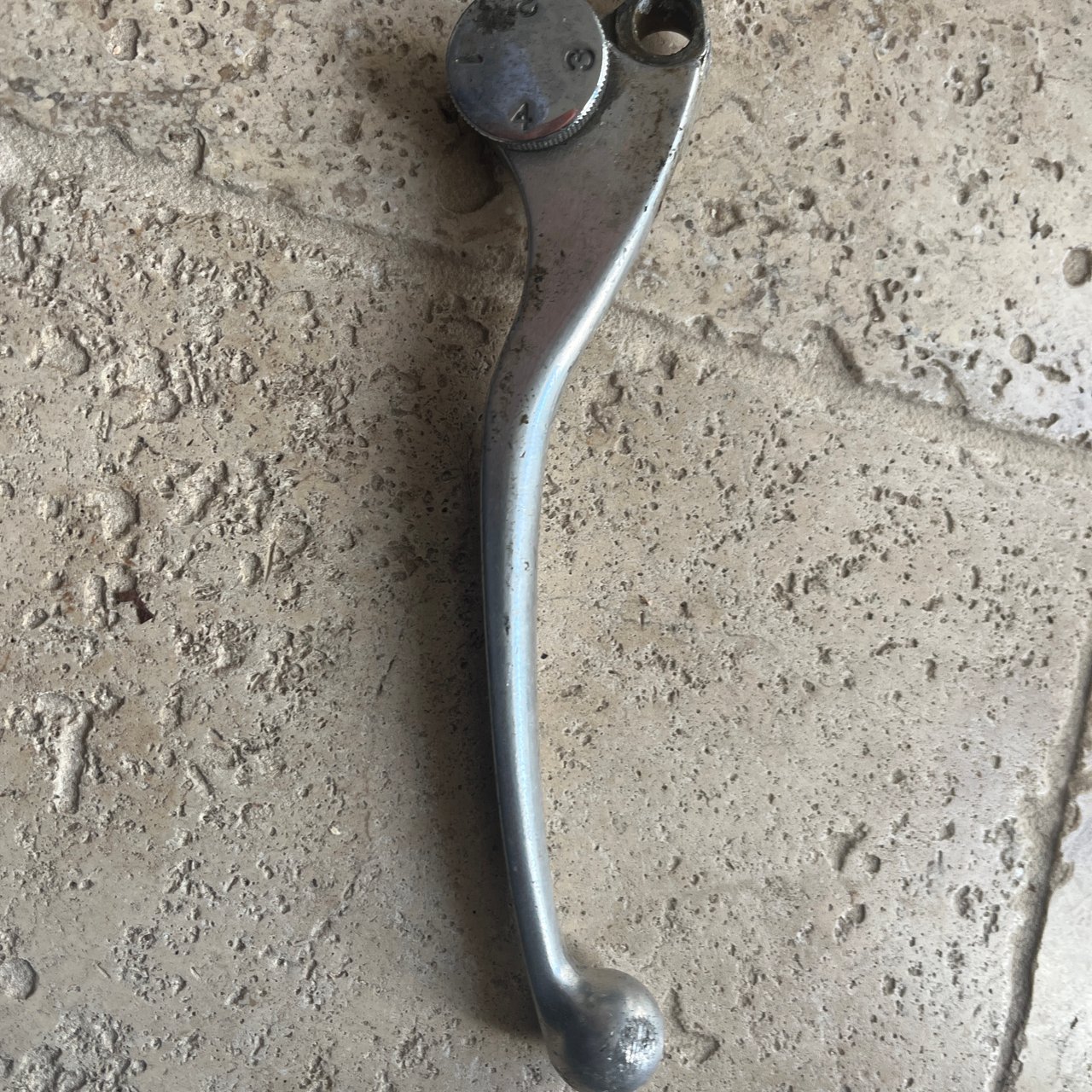 gsx-r 750  w poignée, Leviers de frein origine