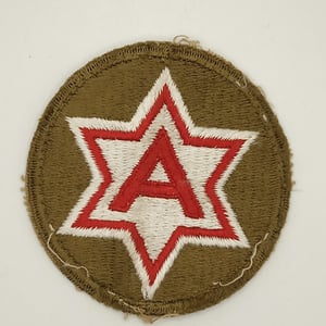 Patch US ww2 6th Army-original