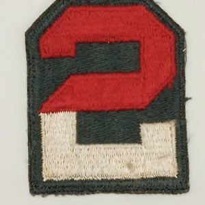 Patch US 1950's  2 nd Army-original