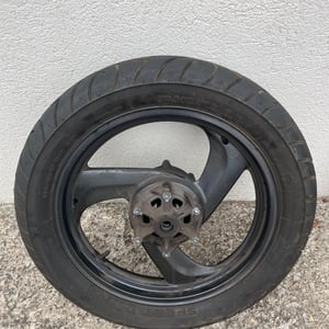 125 Tdr roue arrière 4fu-5ae yamaha - jante et pneu 1993-2004