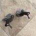 850 tdm paire de cales pieds Avant avec platine 4tx 2001