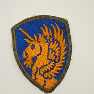 Patch US ww2 13 th Airborne Division-original
