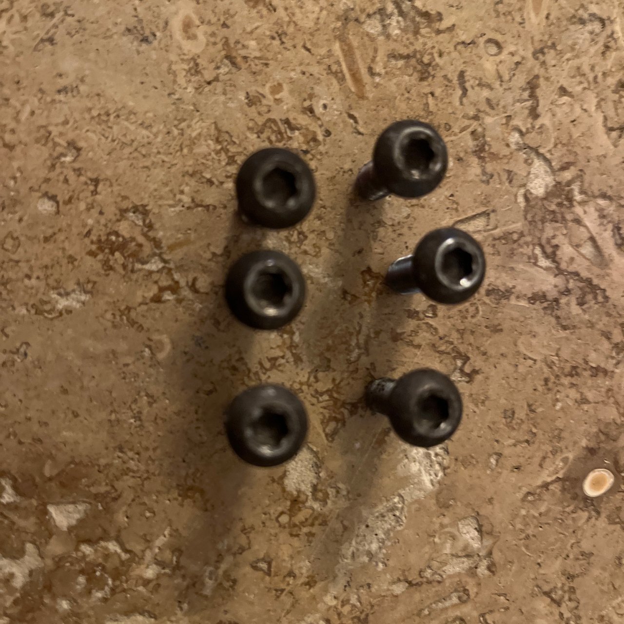 125 tdr  visserie disque de frein arriere