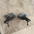 850 tdm paire de cales pieds Avant avec platine 4tx 2001