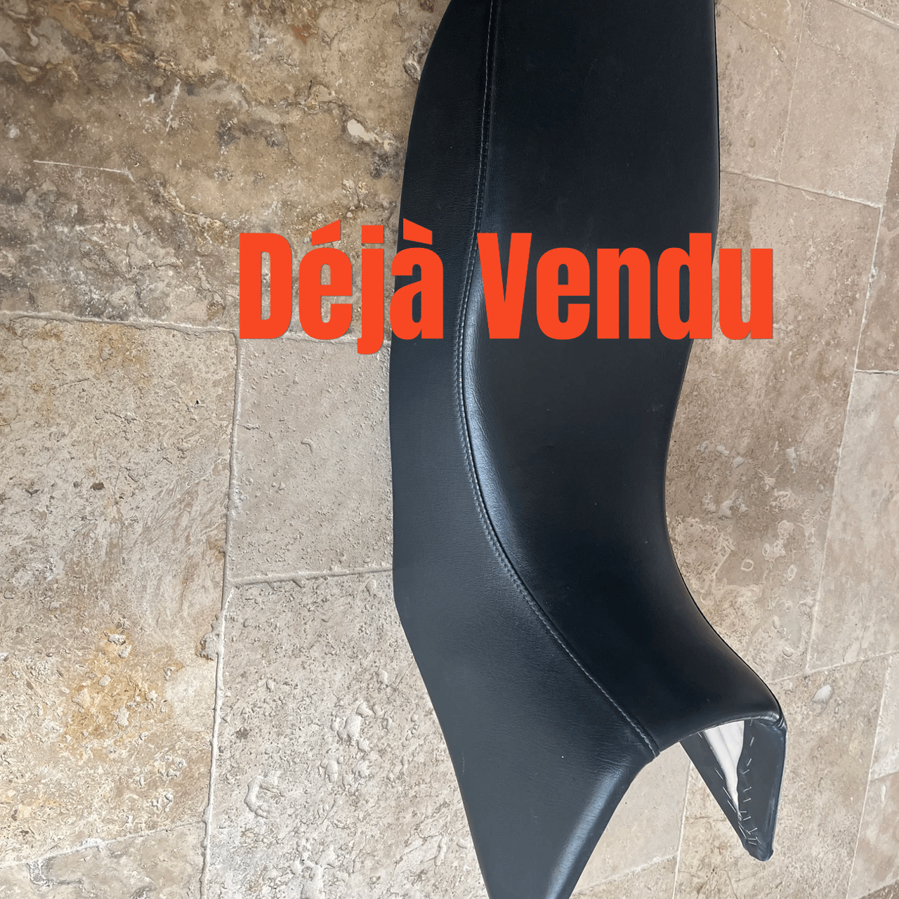 yamaha 125 TDR - Selle refaite par sellier 1993 - 2003 deltabox